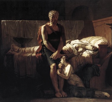 Pierre-Narcisse Guérin’s Le retour de Marcus Sextus (1799)